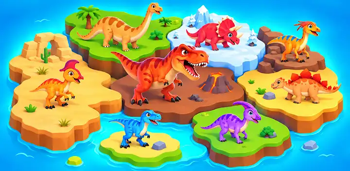 Dinosaur Games for kids: Park — Android game banner