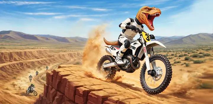 Dirt Bike Games for Kids — Android game banner