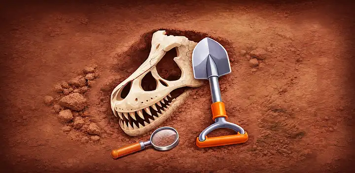 Jurassic Dig - Games for kids — Android game banner