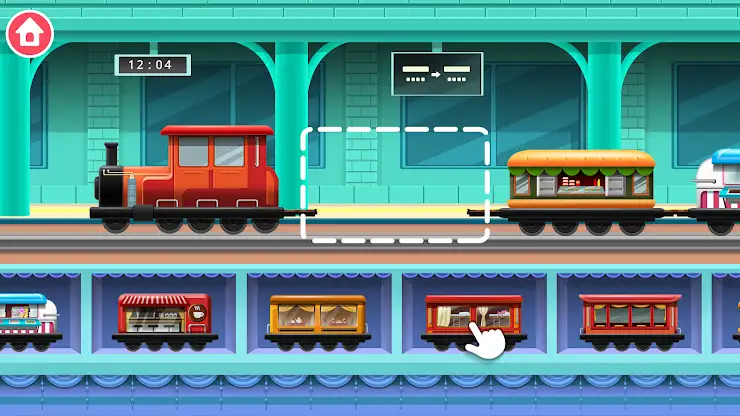 Train Builder Games for kids screenshot 1
