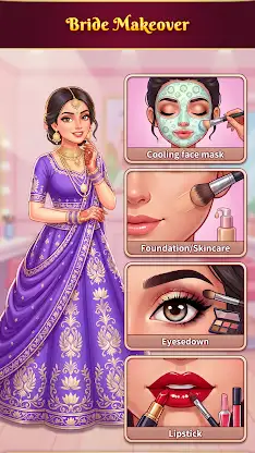 Indian Wedding Makeup Game screenshot 3
