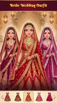 Indian Wedding Makeup Game screenshot 1