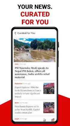 Indian Express Latest News App screenshot 4