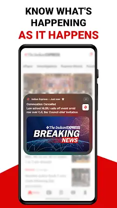 Indian Express Latest News App screenshot 2
