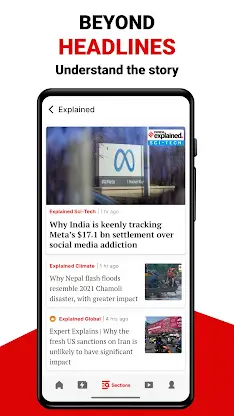 Indian Express Latest News App screenshot 5