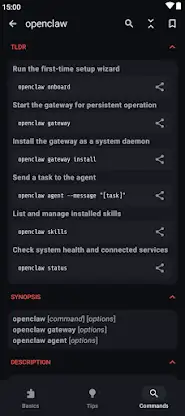 Linux Command Library screenshot 1