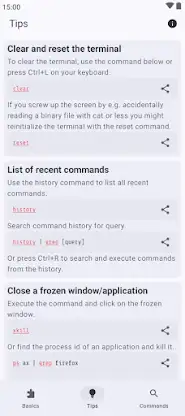 Linux Command Library screenshot 2