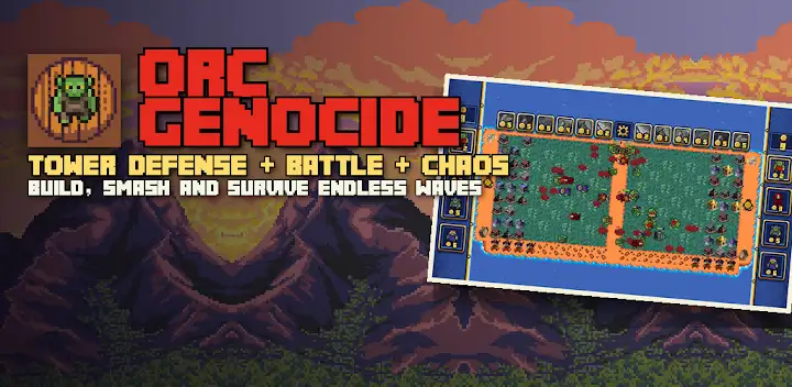 Orc Genocide: Tower Defense — Android game banner