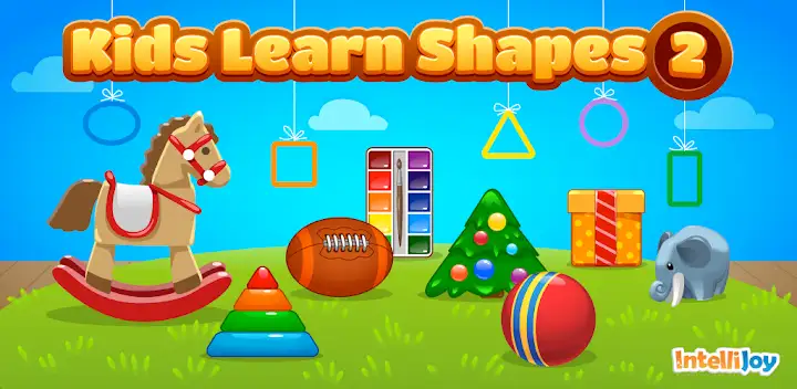 Kids Learn Shapes 2 — Android game banner