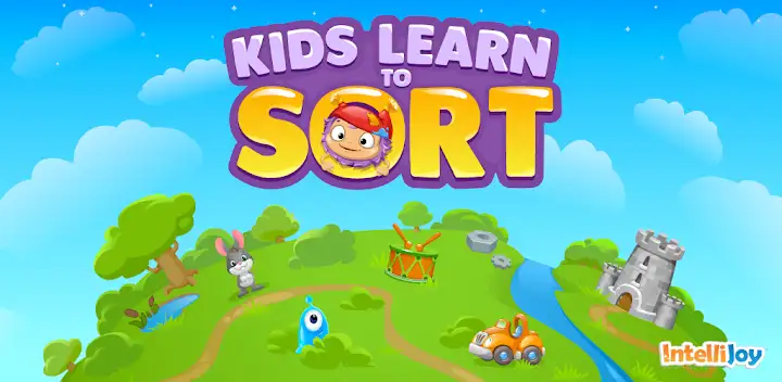 Kids Learn to Sort — Android game banner
