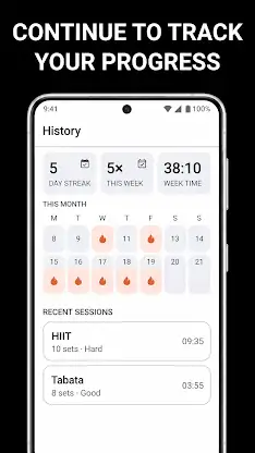 Interval Timer: HIIT & Tabata screenshot 2