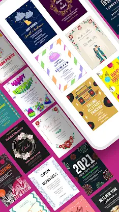 Invitation Card Maker & Design screenshot 1