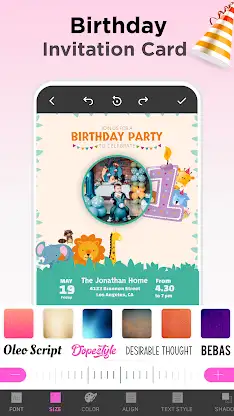 Invitation Card Maker & Design screenshot 3