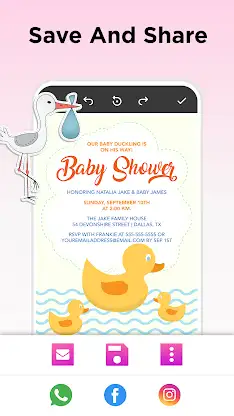 Invitation Card Maker & Design screenshot 5