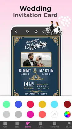 Invitation Card Maker & Design screenshot 4
