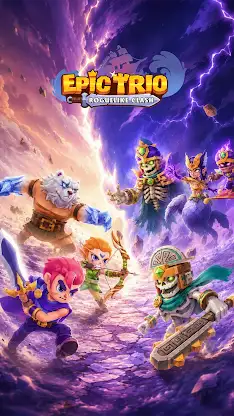 Epic Trio: Roguelike Clash screenshot 1