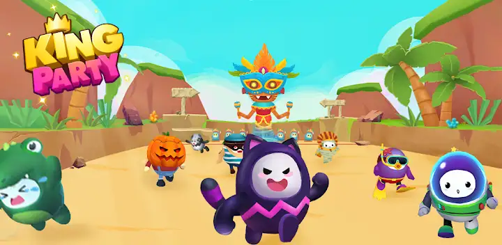 King Party: Battle Royale Game — Android game banner