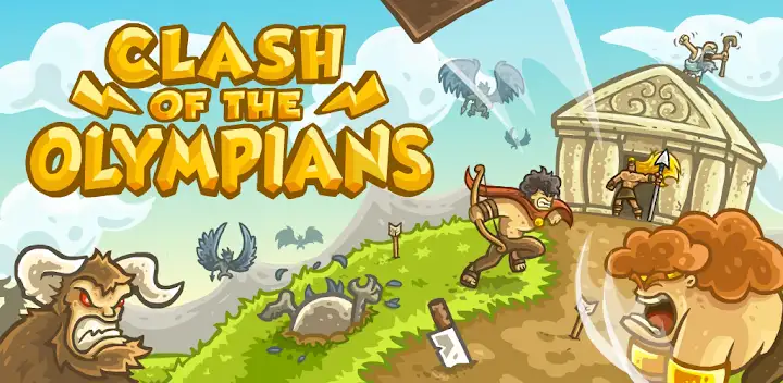 Clash of the Olympians — Android game banner