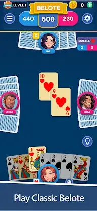 Belote & Coinche Classic screenshot 2