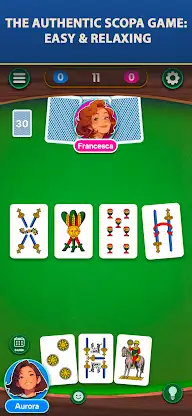 Scopa Classic screenshot 2