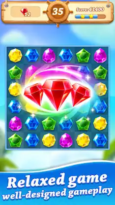 Jewel Pirate - Treasure Legend screenshot 1