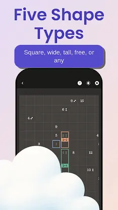 Shikaku Twist Rectangle Puzzle screenshot 4
