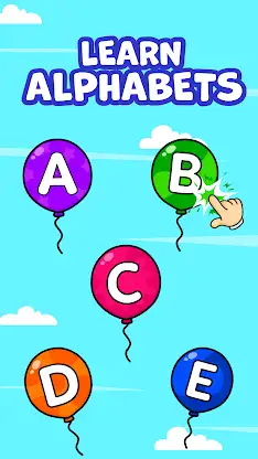 Baby Games Balloon Pop Games screenshot 1