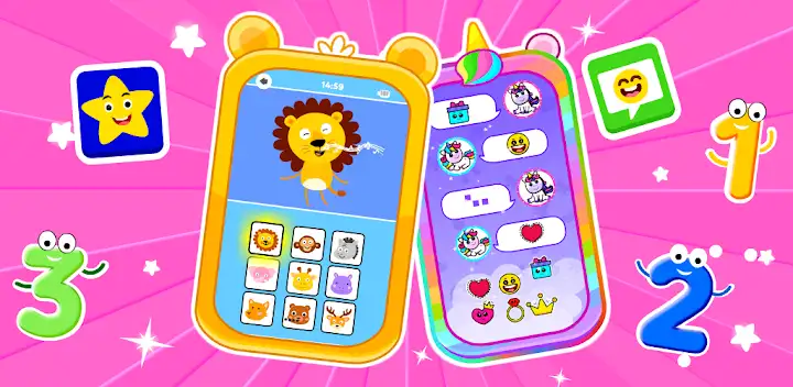 Baby Games: Phone For Kids App — Android game banner