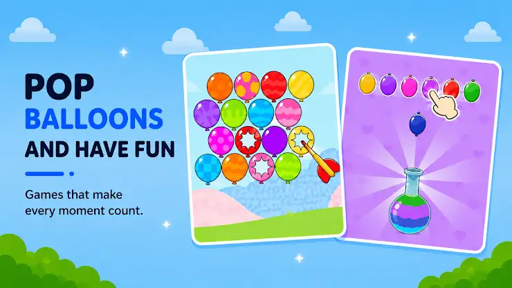 Timpy Balloon Popping Games screenshot 3