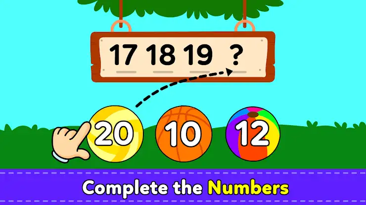 123 Numbers Tracing & Counting screenshot 1