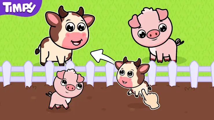 Timpy Kids Animal Farm Games screenshot 7