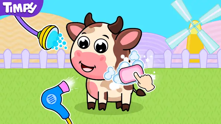 Timpy Kids Animal Farm Games screenshot 4