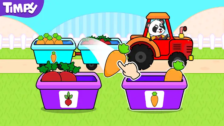 Timpy Kids Animal Farm Games screenshot 2