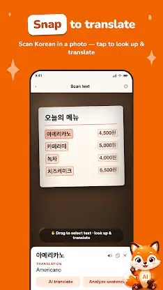 Jaemy: Learn Korean Dictionary screenshot 5