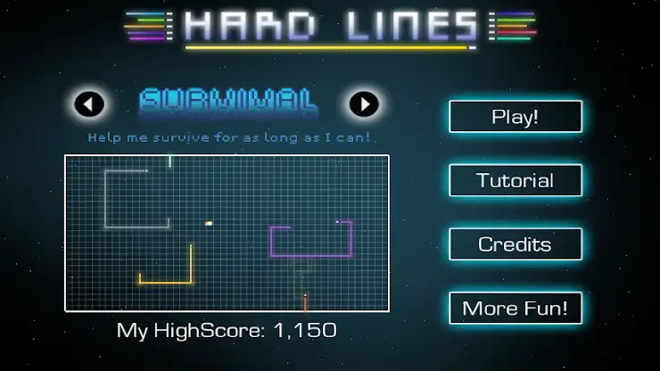 Hard Lines screenshot 1