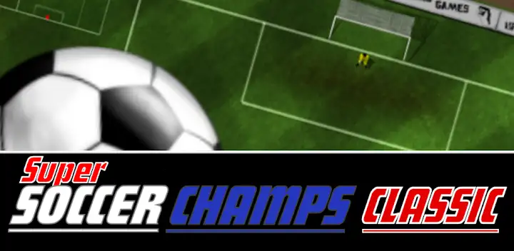 Super Soccer Champs Classic — Android game banner
