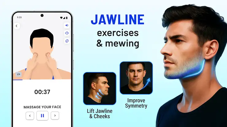 Jawline Exercises & Face Yoga screenshot 7