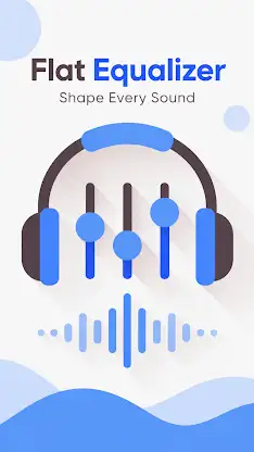 Flat Equalizer - Bass Booster screenshot 1