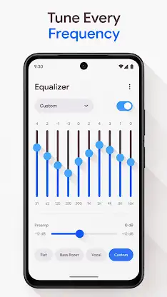 Flat Equalizer - Bass Booster screenshot 2