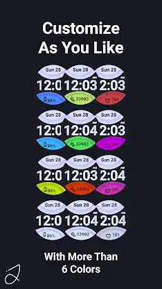 Simple Anim Watch Face II screenshot 3