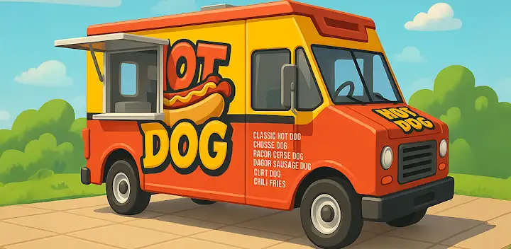 My Food Truck Simulator — Android game banner