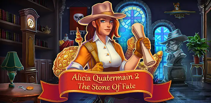 Alicia Quatermain 2: The Stone — Android game banner