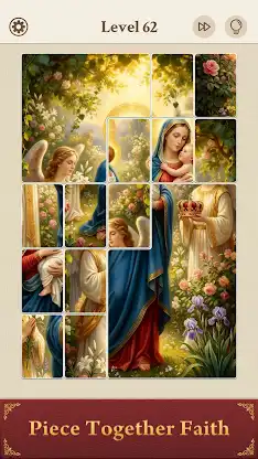 Bible Jigsaw Solitaire screenshot 2