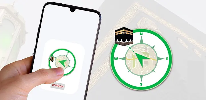 Qibla Finder - Qibla Direction — Android app banner