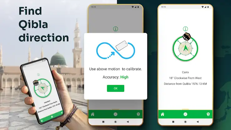 Qibla Finder - Qibla Direction screenshot 3