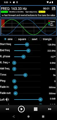 Frequency Sound Generator screenshot 3
