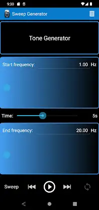Frequency Sound Generator screenshot 2