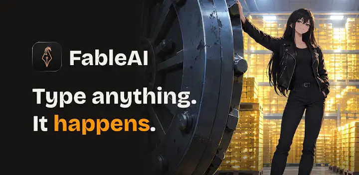 FableAI: AI Text Adventure RPG — Android game banner