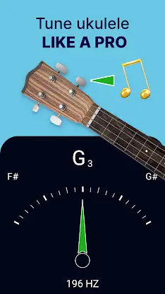 Ukulele Tuner - Simple Tuner screenshot 5