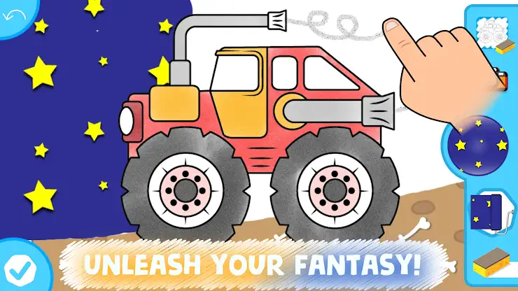 Easy coloring pages for kids screenshot 3
